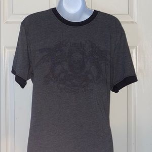 NWT Lucky Brand vintage inspired skull tshirt